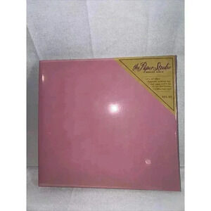 The Paper‎ Studio Post Bound Scrapbook Albums 8.5" 11" Archival Pink book